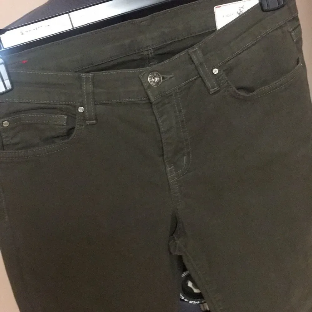 Angry Rabbit (ModCloth) Green Jeans - Picture 3 of 8